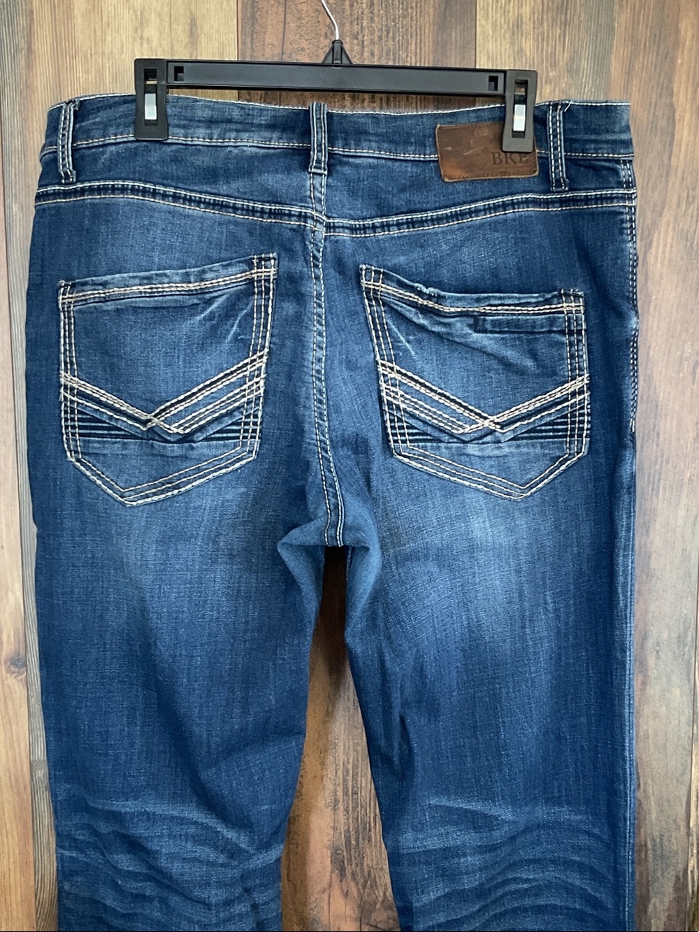 BKE Men’s Jake Bootleg Boot Cut Jeans 38XL           423B